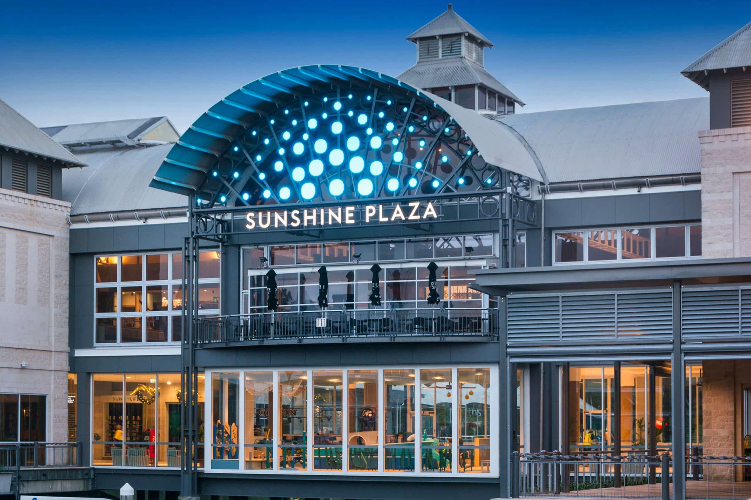 Sunshine Plaza - Business Signage | Building Signage | Albert Smith Signs